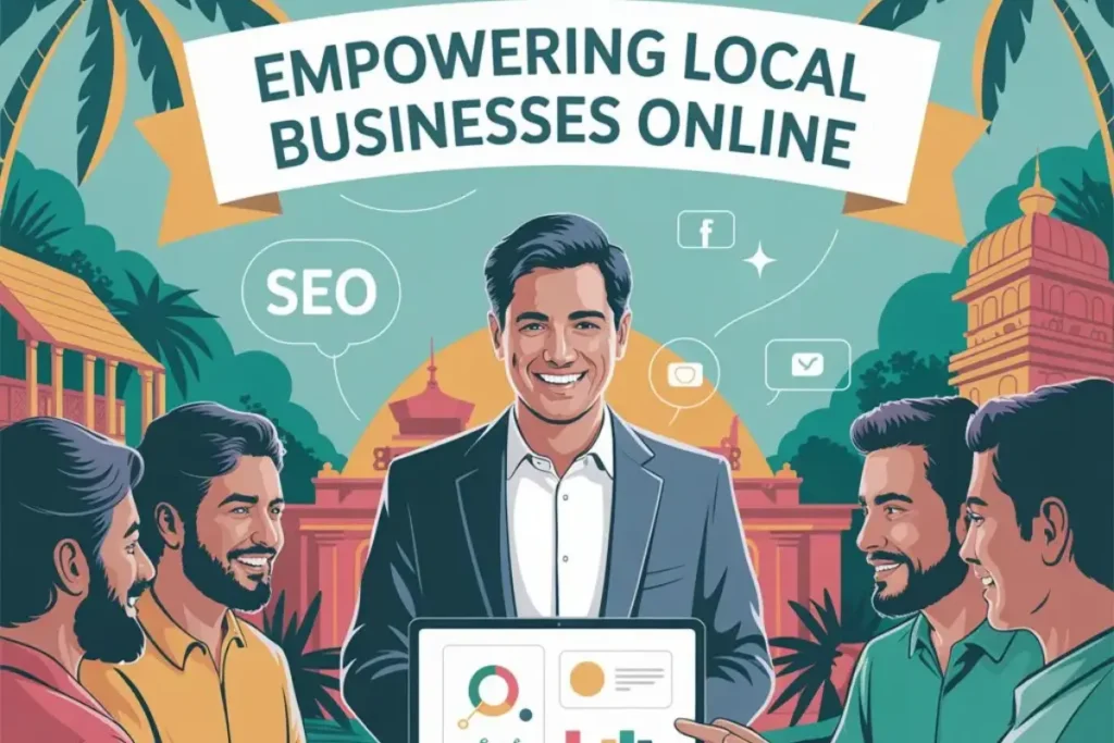 Best Digital marketing expert in Malappuram Kerala People with laptop